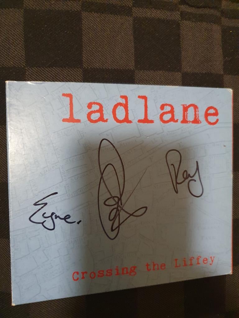 Ladlane crossing the liffley digipack gesigneerd !, Verzenden, Gebruikt