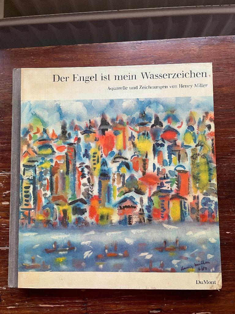 Henry Miller Der Engel ist mein Wasserzeichen 1961, Gelezen, Henry Miller, Ophalen of Verzenden, Schilder- en Tekenkunst