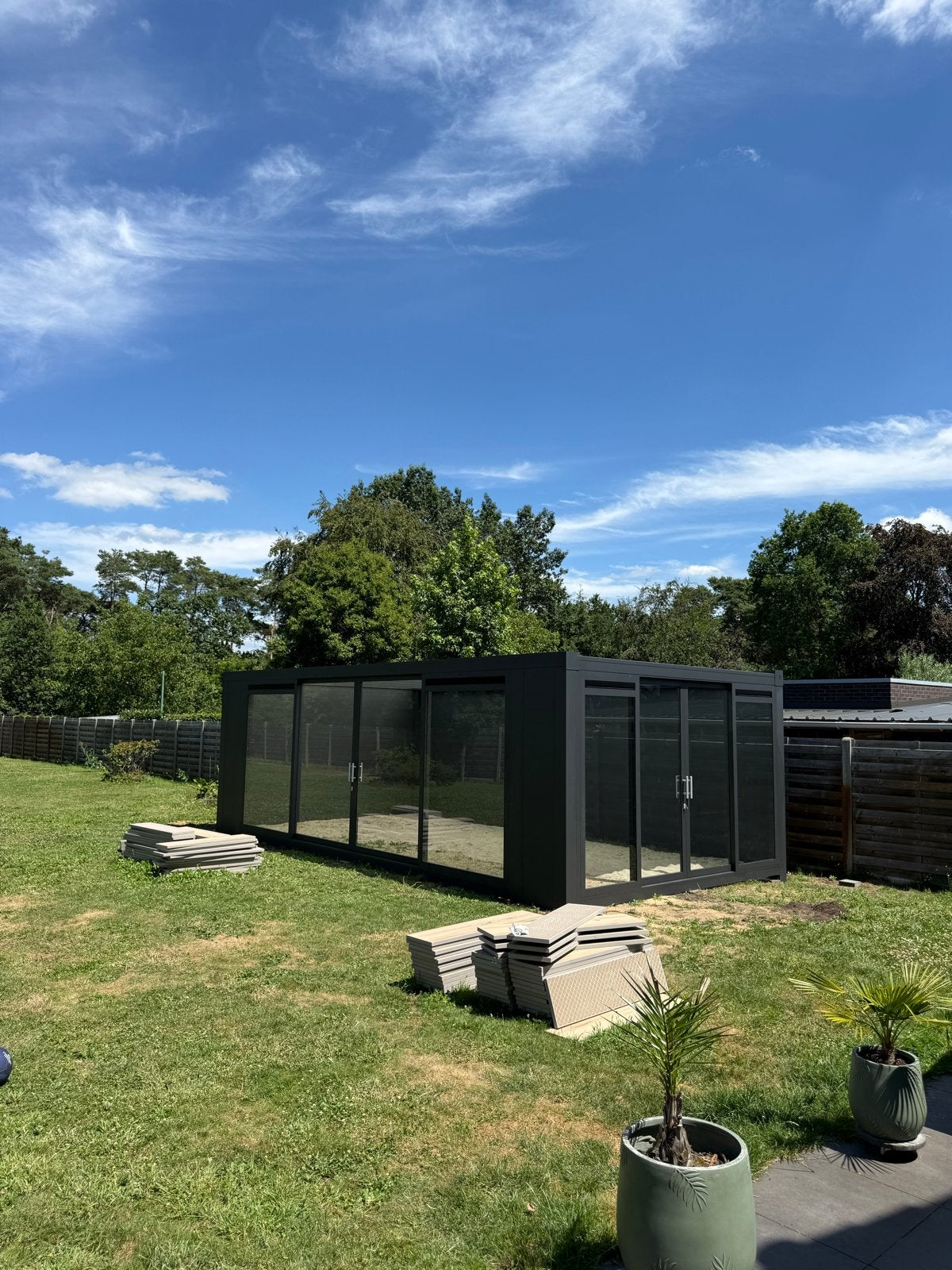 Aluminium Veranda Zonwering Screen Tuinkamer Rocksveranda, Tuin en Terras, Ophalen of Verzenden, Nieuw, Veranda
