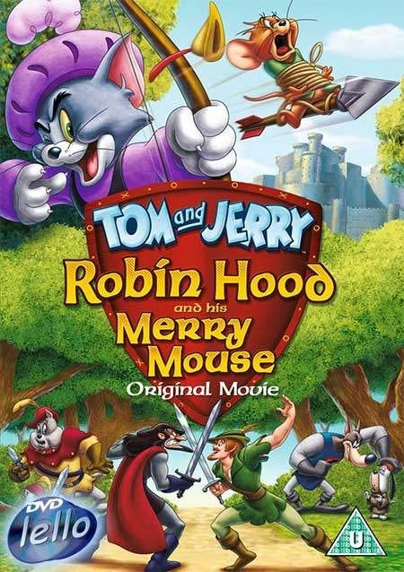 DVD: Tom and Jerry: Robin Hood and His Merry Mouse (2012) NN, Tekenfilm, Ophalen of Verzenden, Nieuw in verpakking, Alle leeftijden
