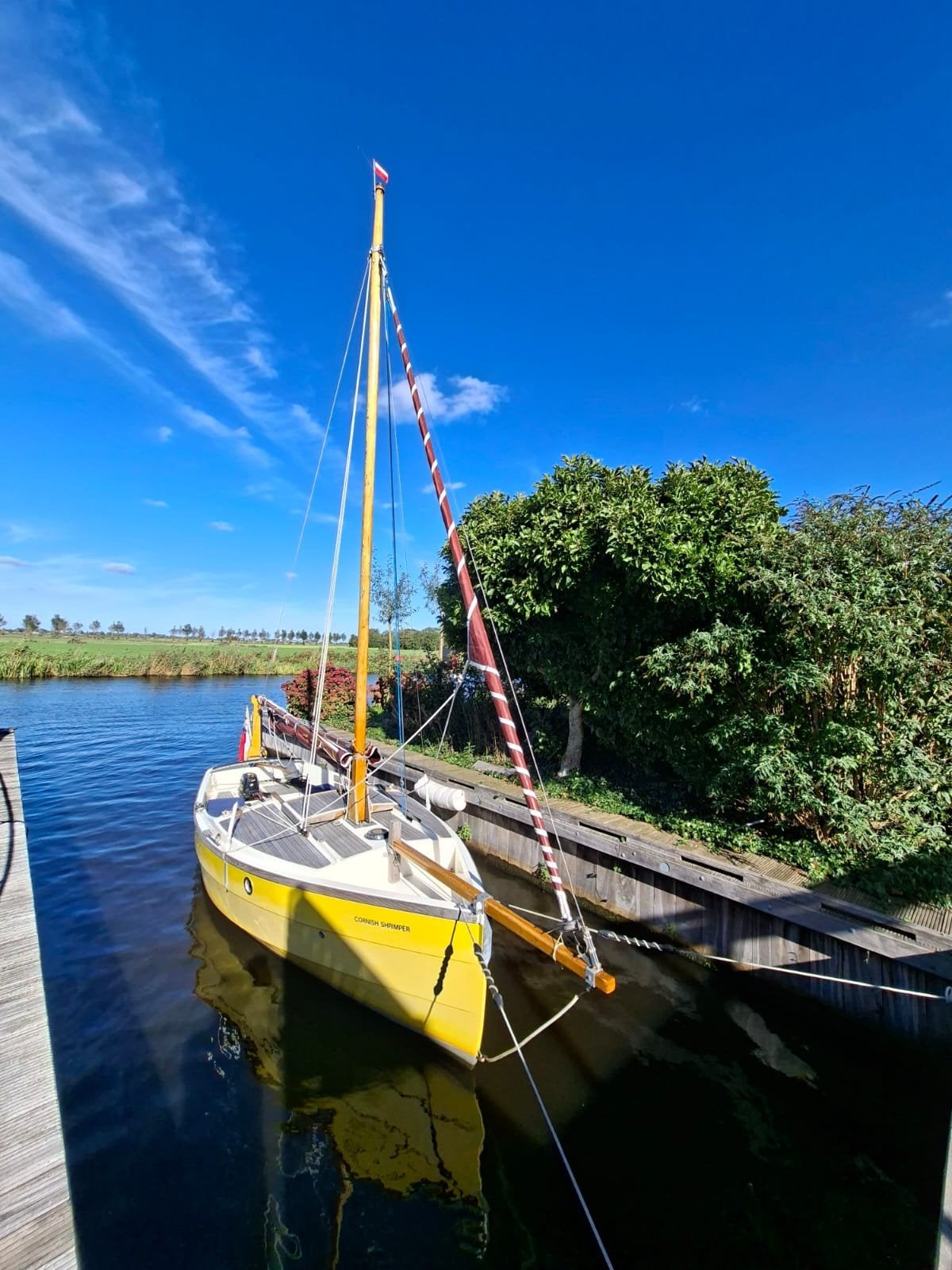 Cornish Shrimper 19 bj 1991, Ophalen, Gebruikt, Dekzeil, Polyester