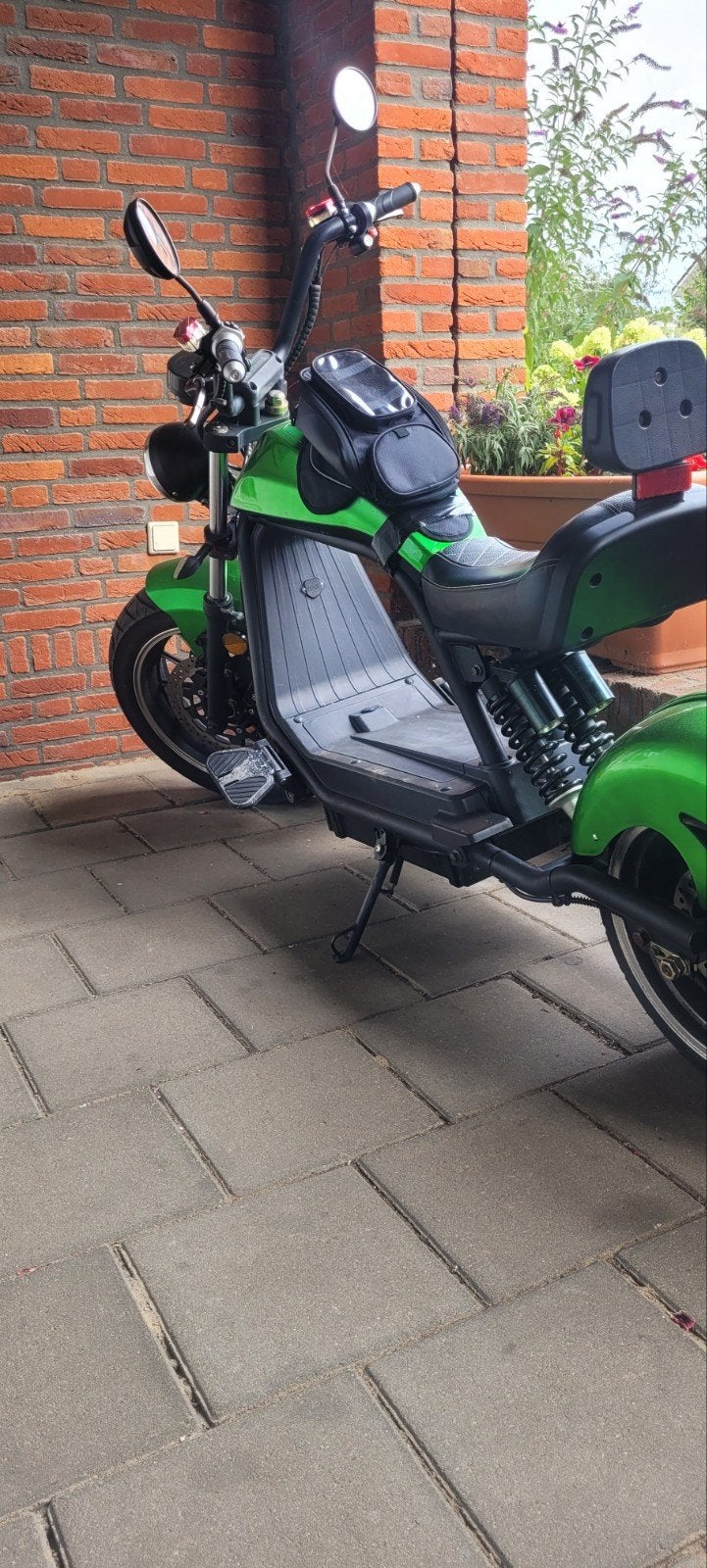 E scooter chopper café cruiser hl6, Ophalen, Benzine