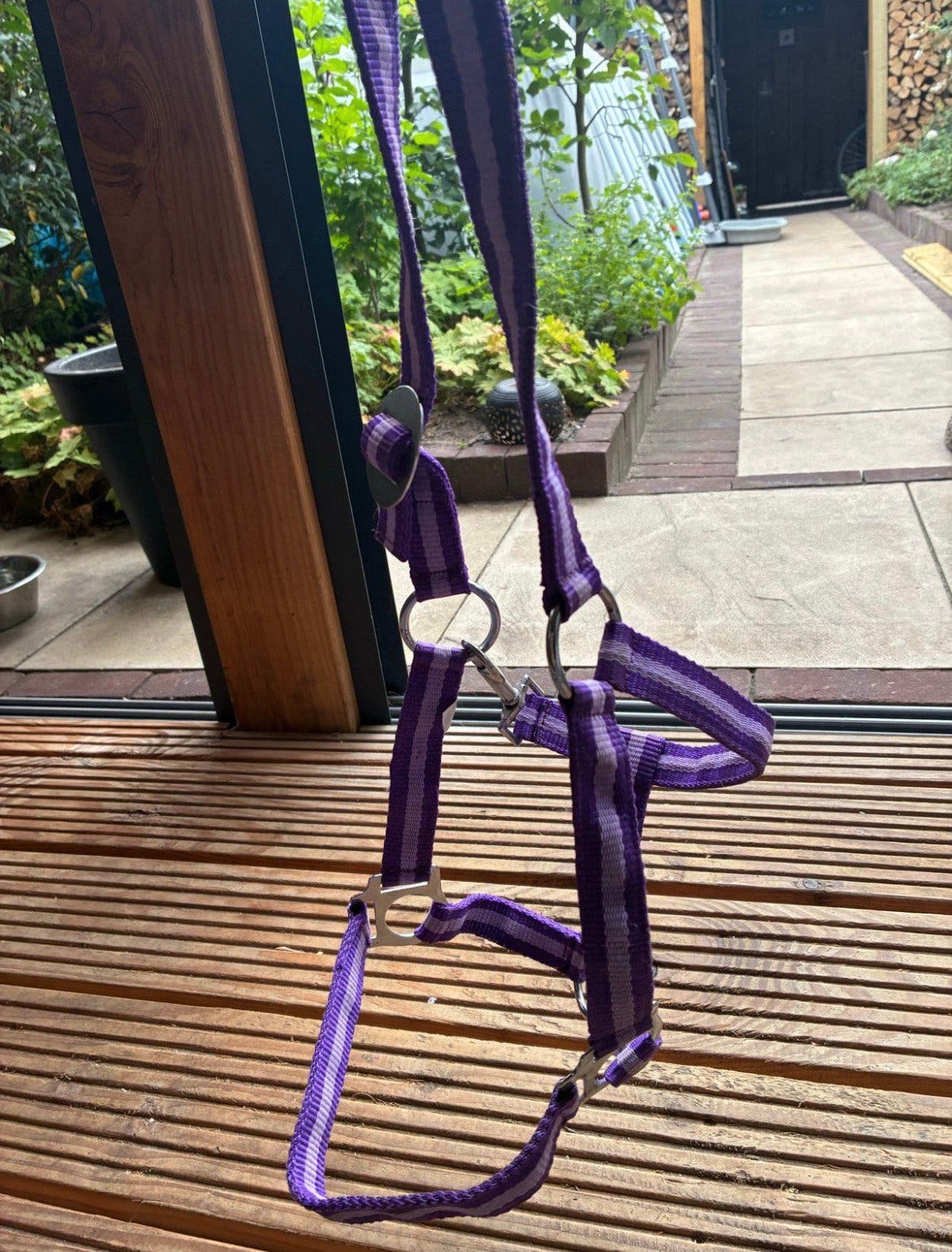2 paarden halsters met touw, Ophalen, Zo goed als nieuw, Halster, Pony