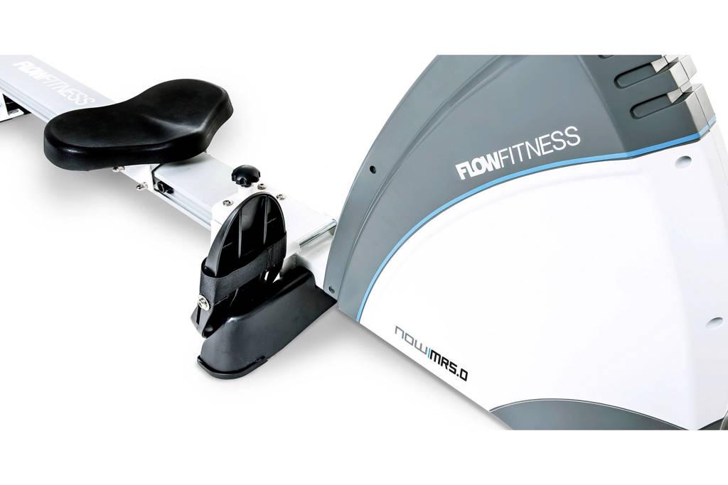 Flow Fitness Roeitrainer NOW MRS 5.0, Sport en Fitness, Fitnessapparatuur, Zo goed als nieuw, Roeitrainer, Armen, Metaal, Ophalen