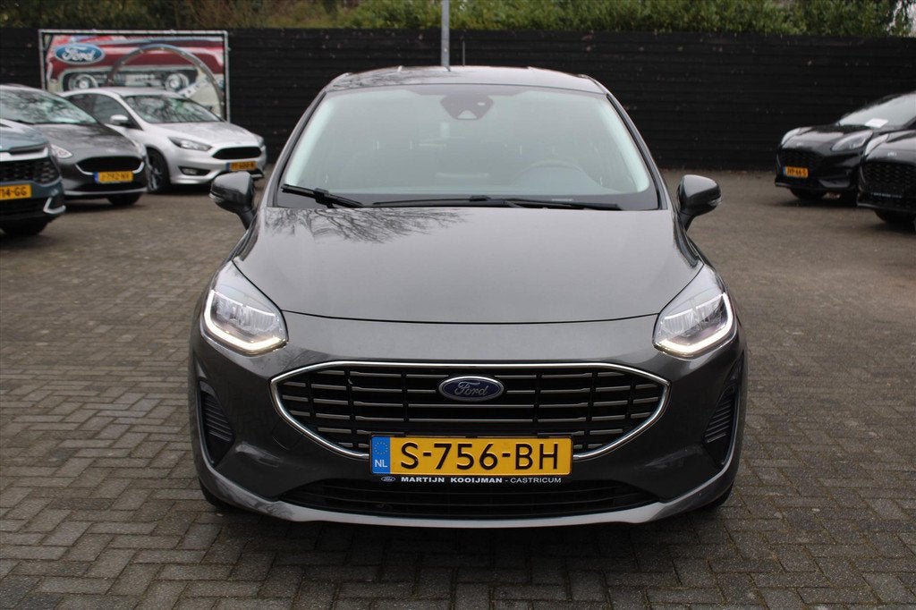 FORD Fiesta 1.0 EcoBoost Hybrid 125pk Titanium, Navigatie, Auto's, 12 maanden, Stof, Gebruikt, Euro 6