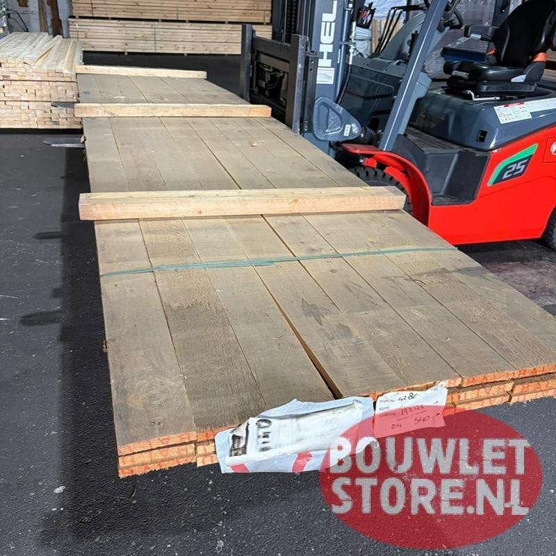 Vuren planken | vurenhout plank | ruw | 19x125mm, Minder dan 25 mm, Nieuw, Ophalen of Verzenden, Plank