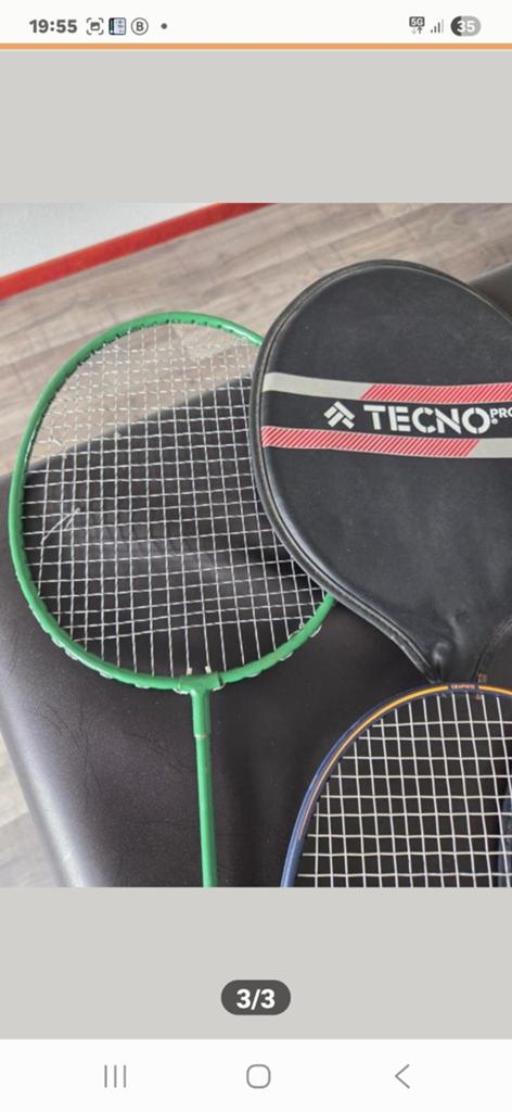 Badminton Rackets Set - Tecno Pro & Powerflo, Ophalen of Verzenden
