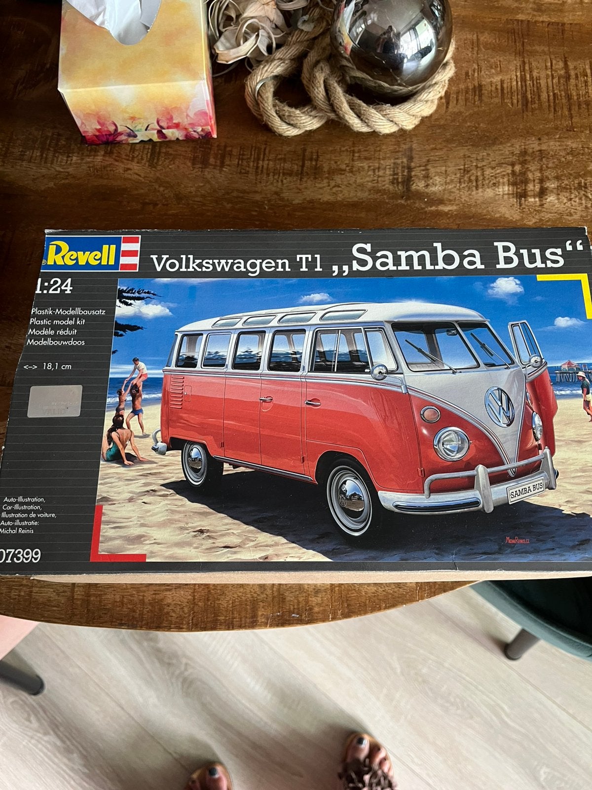 Volkswagen T1 bouwpakket Revell, Ophalen, Auto, Revell, Groter dan 1:32