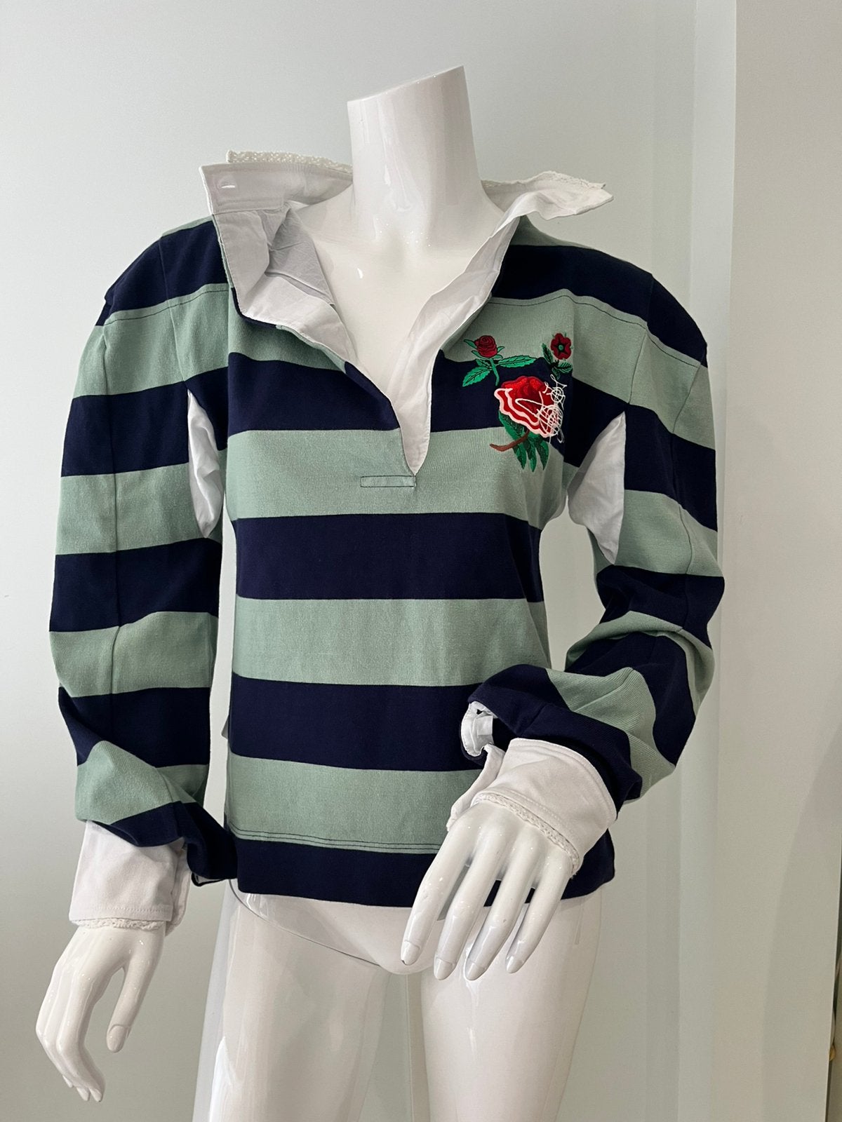 Zeldzame vintage gestreepte rugbytrui van Vivienne Westwood, Ophalen of Verzenden, Gedragen