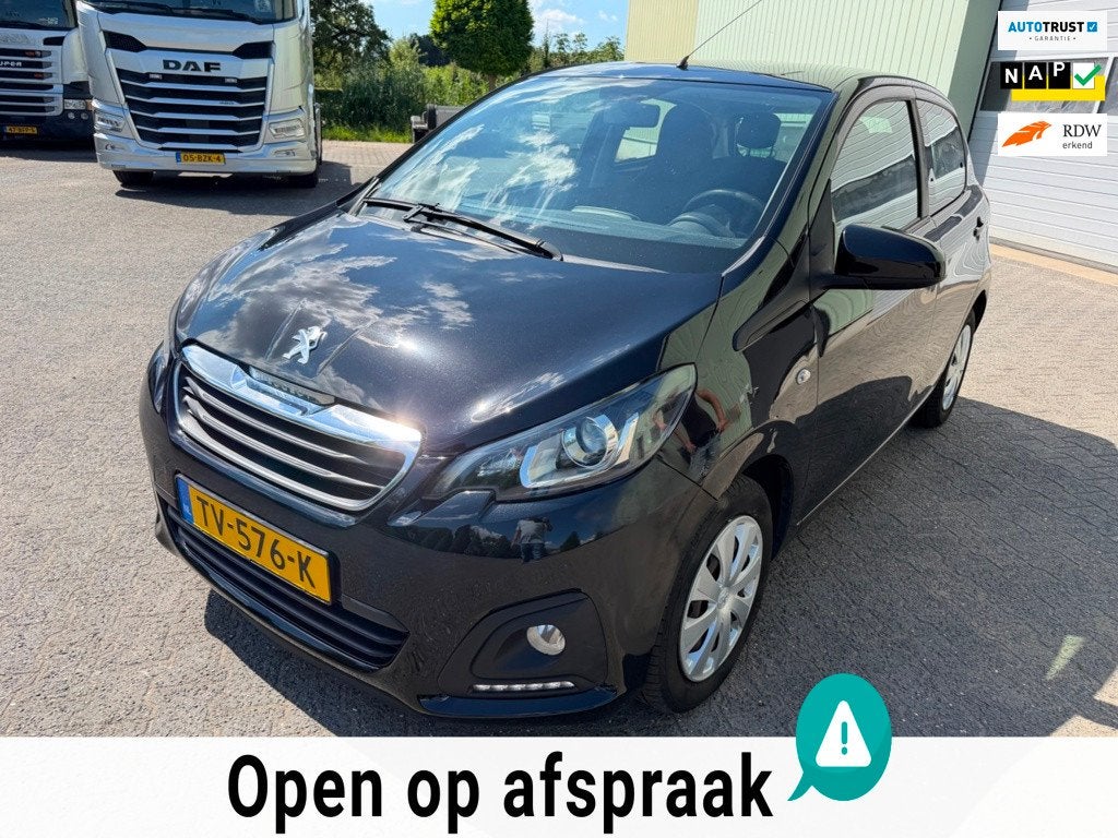 Peugeot 108 1.0 e-VTi Blue Lease Apple CarPlay | Airco | Led, Auto's, Voorwielaandrijving, Stof, Gebruikt, 4 stoelen