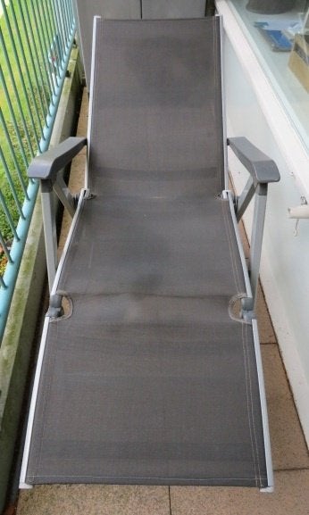 Kettler tuin- relaxstoel, Ophalen, Gebruikt, Rechthoekig, Aluminium