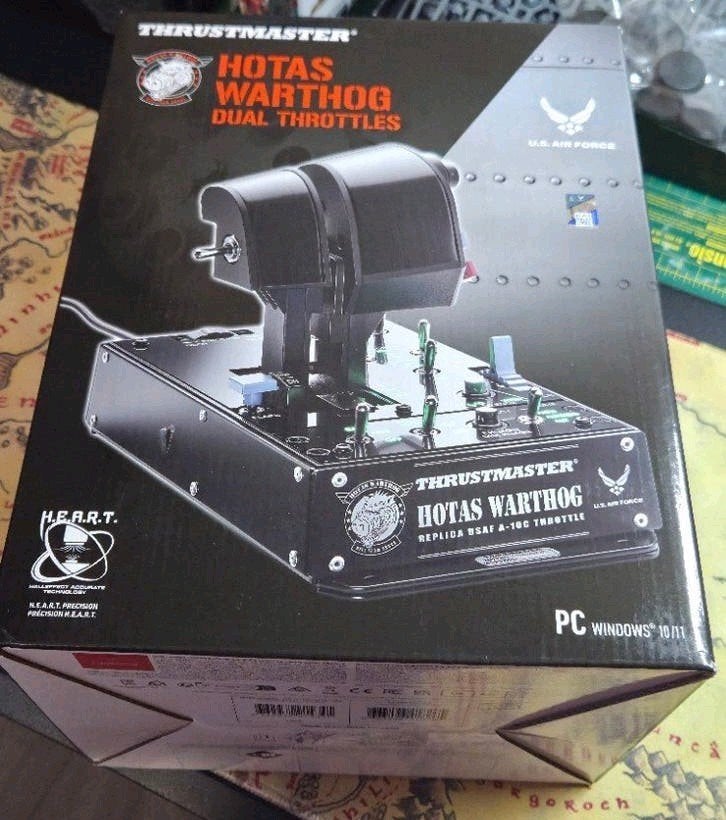 Thrustmaster HOTAS Warthog Dual Throttles PC Nieuw, Online, 1 speler, Ophalen of Verzenden, Zo goed als nieuw