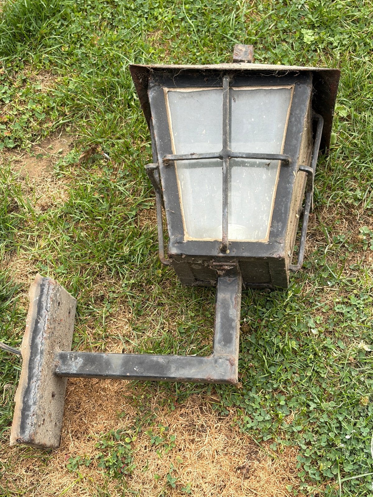 Vintage buitenlamp - Klassieke wandlamp, Ophalen of Verzenden