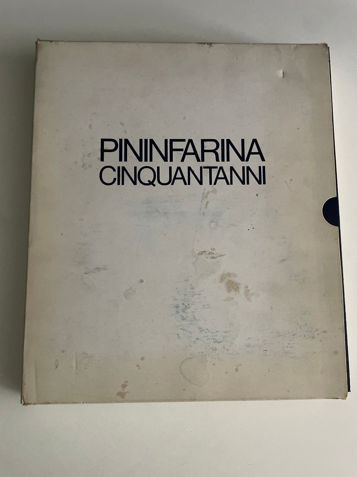 Pininfarina Cinquantanni 1980 - Boek in Hoes, Ophalen of Verzenden, Gelezen, Ferrari