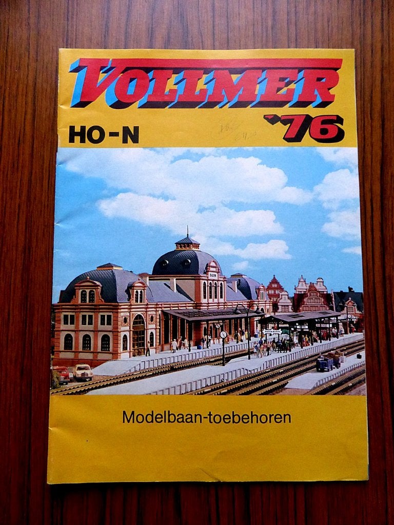 VOLLMER H0 en N modelbouw catalogus 1976, Hobby en Vrije tijd, Overige merken, Gelijkstroom of Wisselstroom, Zo goed als nieuw