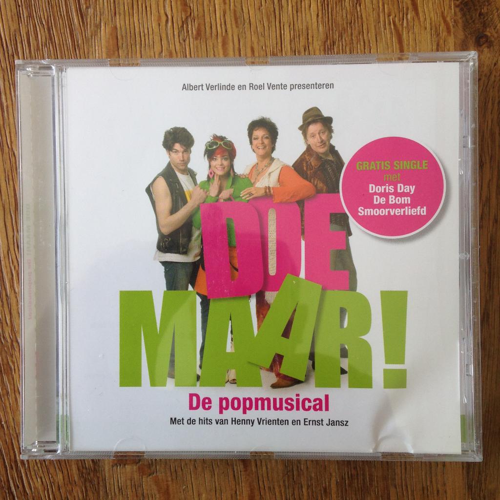 Doe Maar musical promo cd Doris Day Bom Smoorverliefd promo, Cd's en Dvd's, Ophalen of Verzenden, Zo goed als nieuw, Overige genres