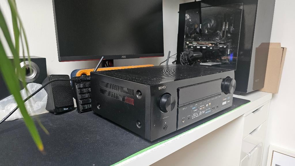 Versterker / AV-receiver Denon AVR-X1600H, Audio, Tv en Foto, Versterkers en Receivers, Denon, Ophalen of Verzenden, Zo goed als nieuw