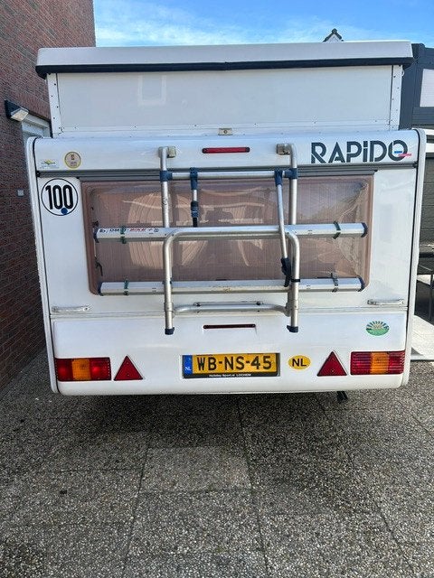 Rapido club 38 hefdak caravan, Caravans en Kamperen, Kleine zit, Schokbreker, Tot 4 meter, Tot en met 3