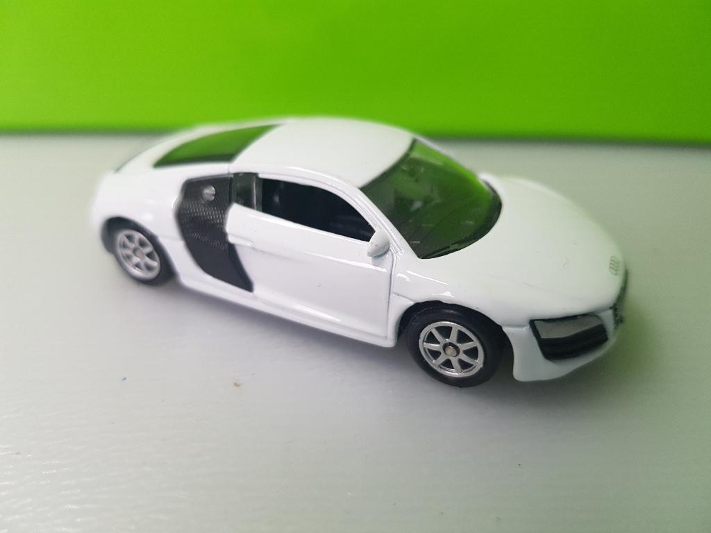 Welly - Audi R8 V10 [wit] 1/60, Ophalen of Verzenden, Gebruikt, Auto