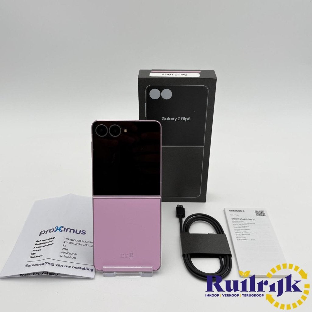 Samsung Galaxy Z Flip 8 12Gb 256Gb Pink - 36 laadcycli + Bon