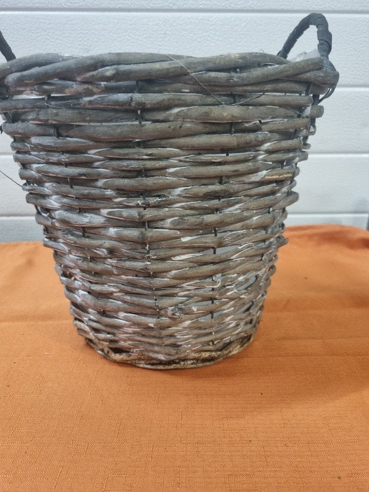 plantenmand riet met plastic, Huis en Inrichting, Ophalen of Verzenden, 'T Olde Gre-j, Info@toldegrej.nl, Endepoelstraat 20f Didam