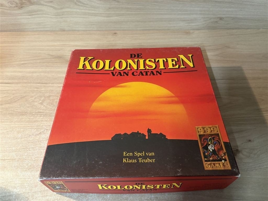 de kolonisten van catan hout - s7058, Ophalen of Verzenden, Zo goed als nieuw