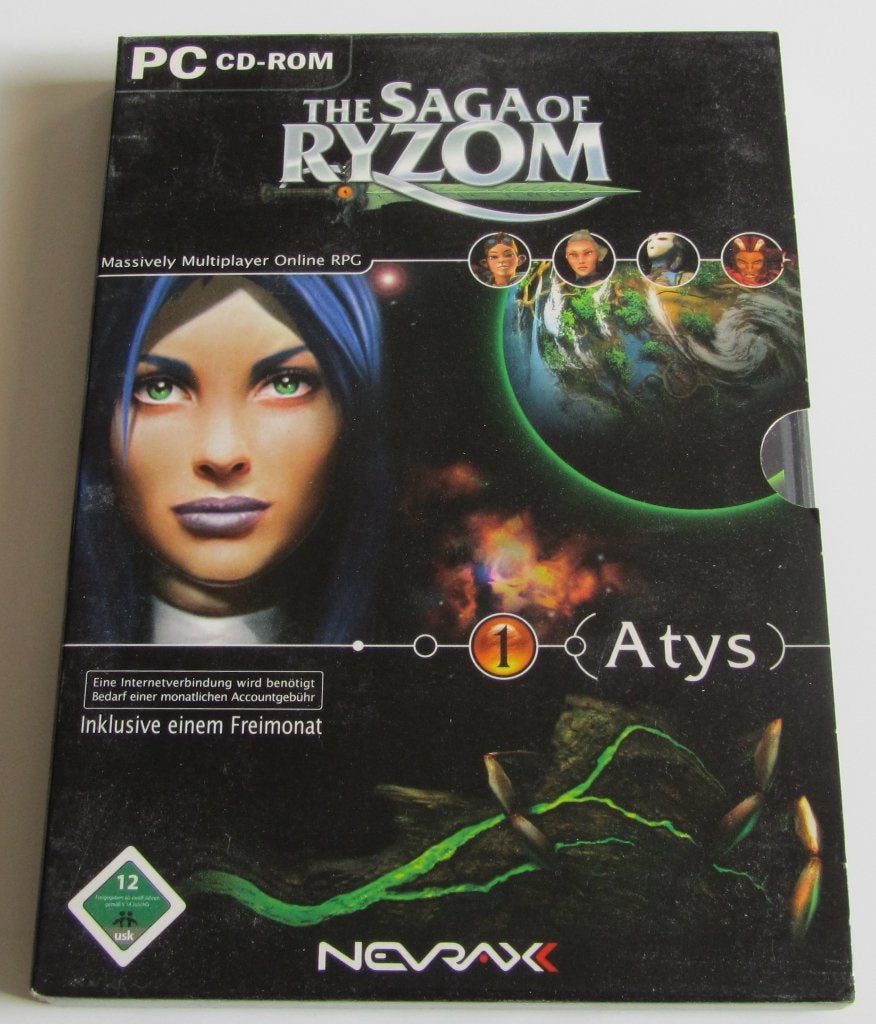 The Saga of Ryzom compleet voor PC, Ophalen, 1 speler, Zo goed als nieuw, Role Playing Game (Rpg)