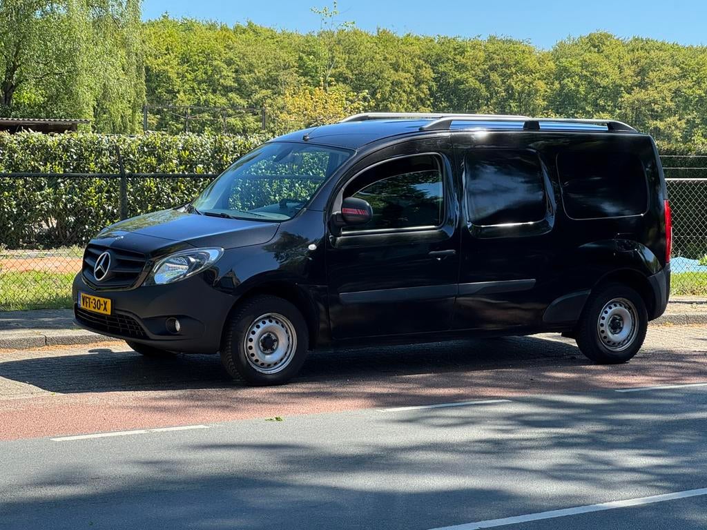 Mercedes-Benz Citan GB 109 CDI BE XL 95pk 308/2100 2020, Auto's, Bestelauto's, Voorwielaandrijving, Euro 6, Zwart, 1417 kg