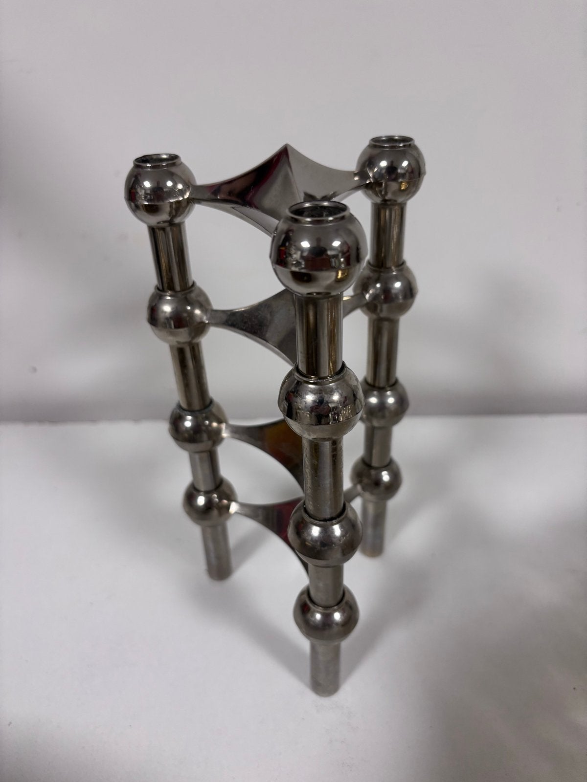 Set van 4 Stoff Nagel S22 kandelaars, Ophalen of Verzenden, Overige materialen
