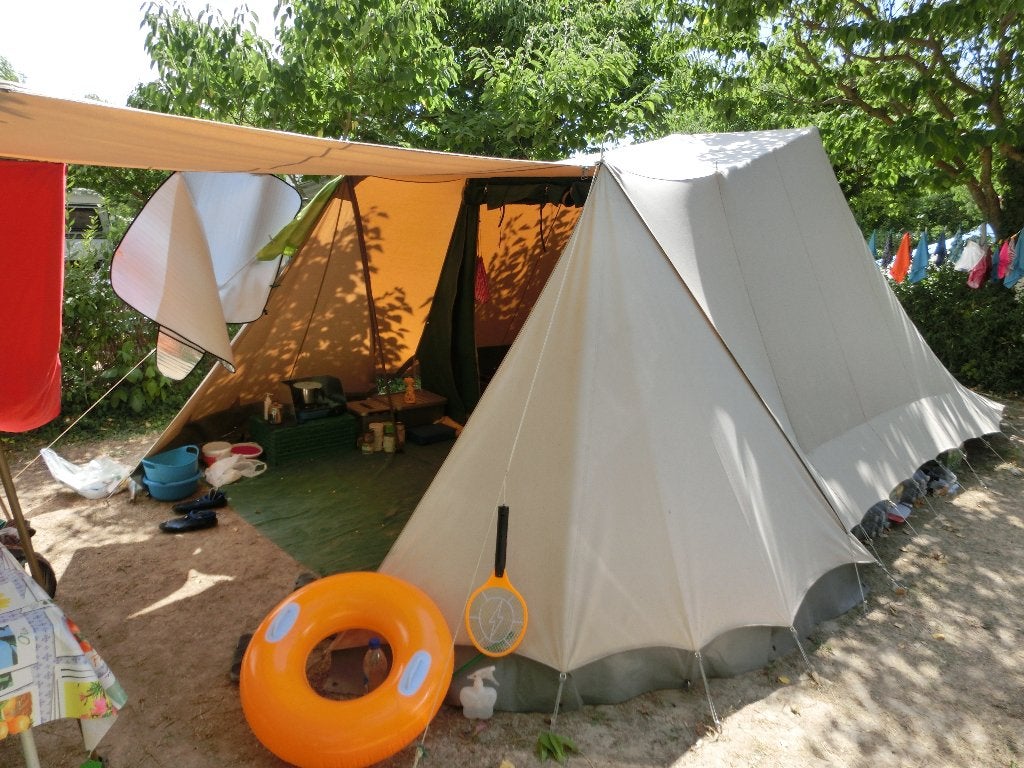 De Waard - Jan van Gent - tent - 4 persoons - veel extra's, Ophalen, Gebruikt, Tot en met 4