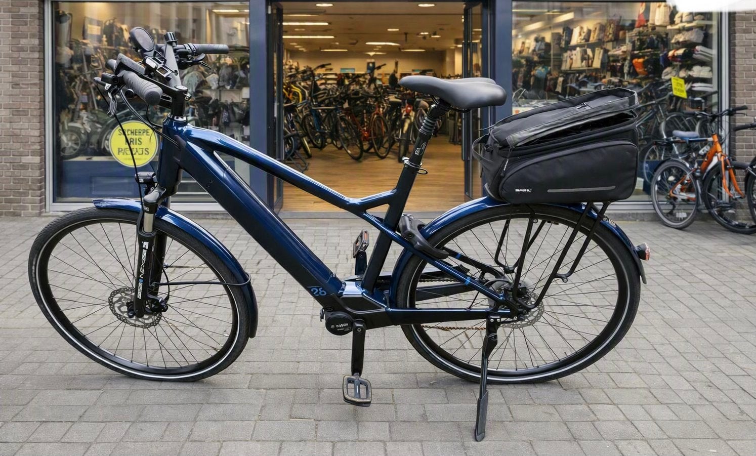 Citybike Moustache Samedi 28 e-bike - Zo goed als nieuw, Fietsen en Brommers, Ophalen, Zo goed als nieuw, Moustache, 51 tot 55 cm