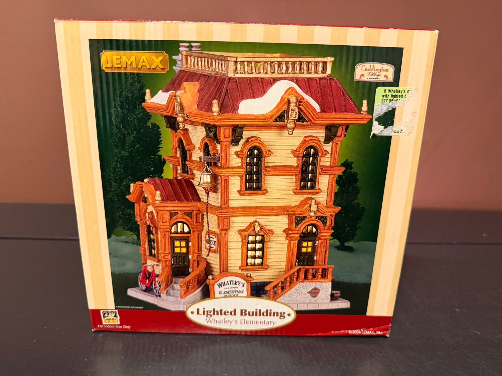 Lemax Whatley’s Elemantary.  KERSTDORP, Ophalen of Verzenden, Zo goed als nieuw