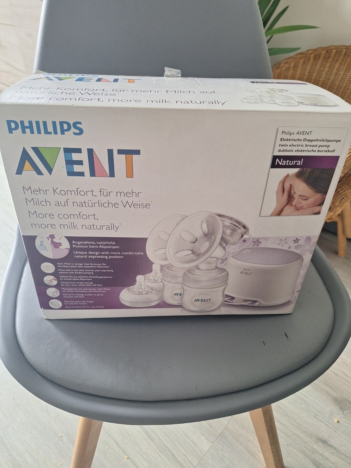 Philips Avent Dubbele & Enkele Borstkolf met Accessoires, Ophalen, Gebruikt