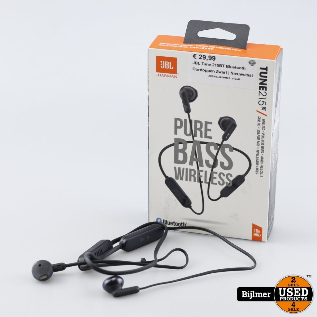 JBL Tune 215BT Bluetooth Oordoppen Zwart | Nieuwstaat, Audio, Tv en Foto, JBL, Zo goed als nieuw, Support@jbl.com, 400 Atlantic Street
Stamford, CT 06901
USA