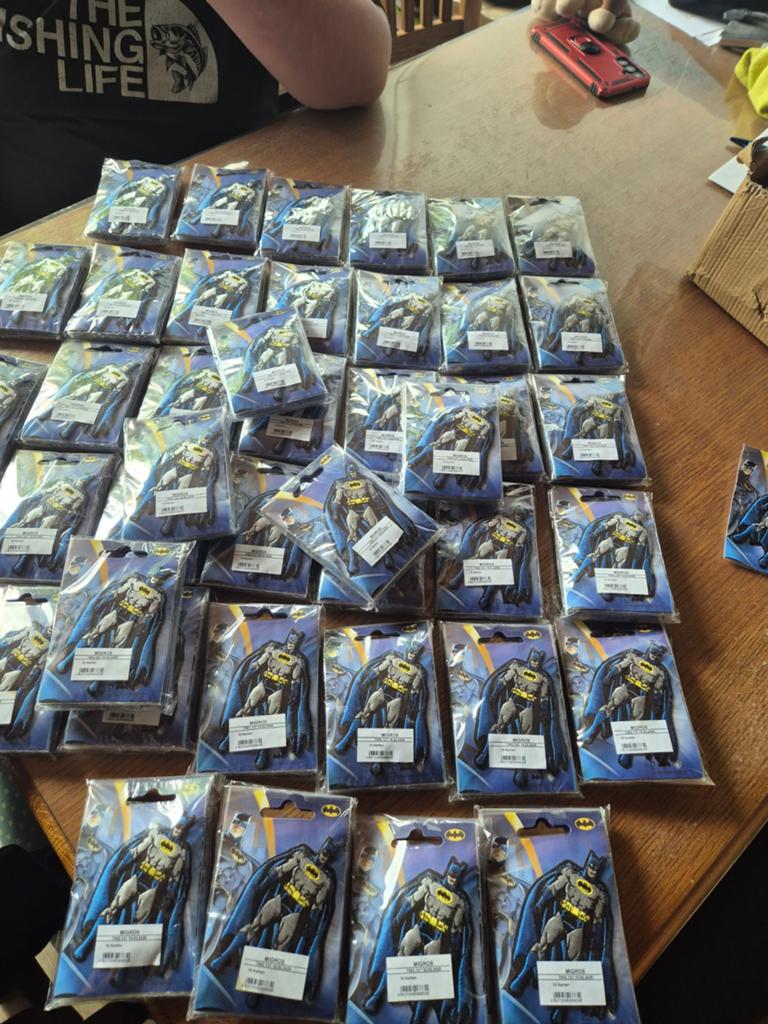 Te koop partij opnaaiemblemen van batman, Ophalen of Verzenden, Nieuw