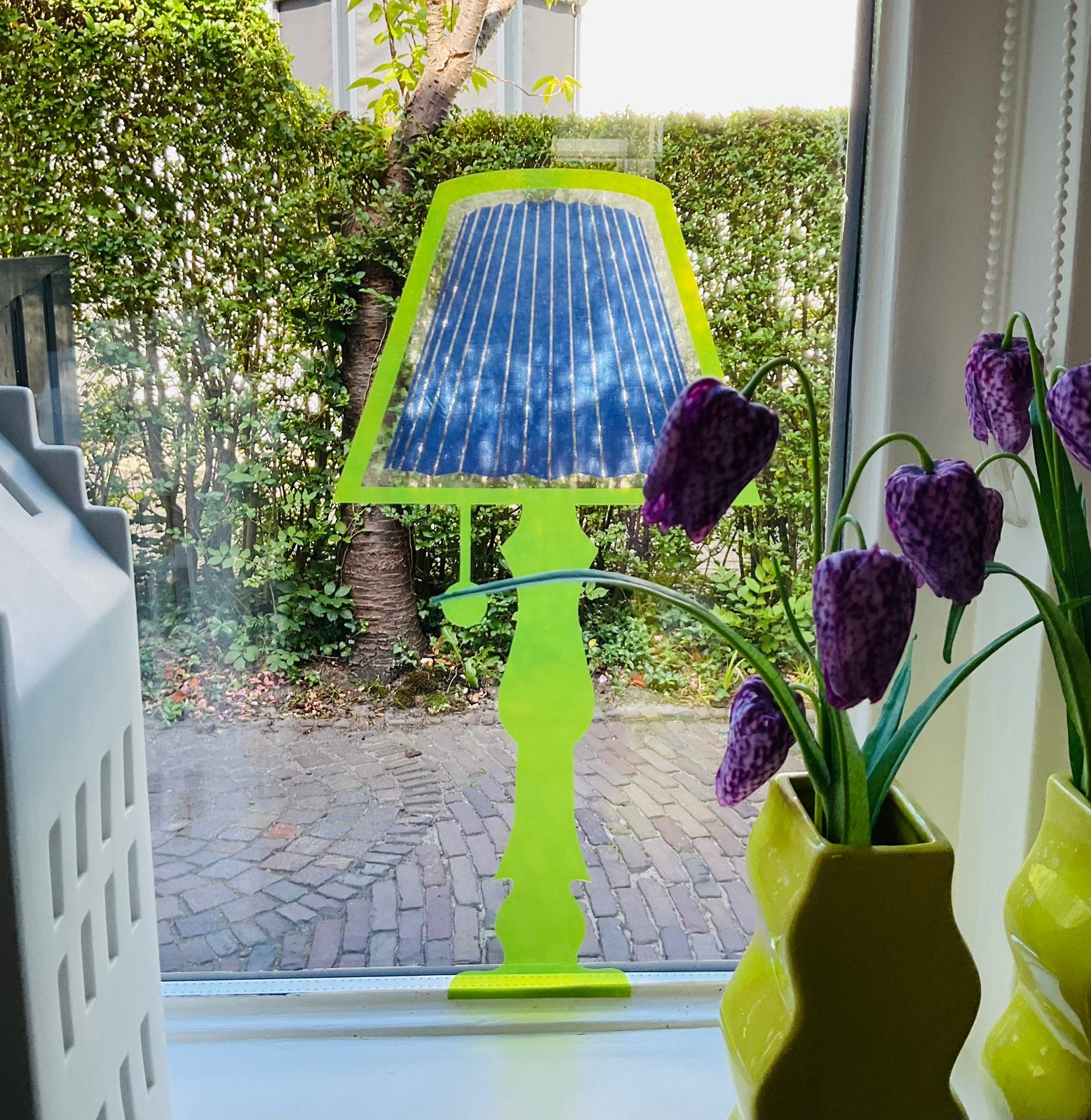 Statische raamsticker leeslampje, Verzenden, Nieuw