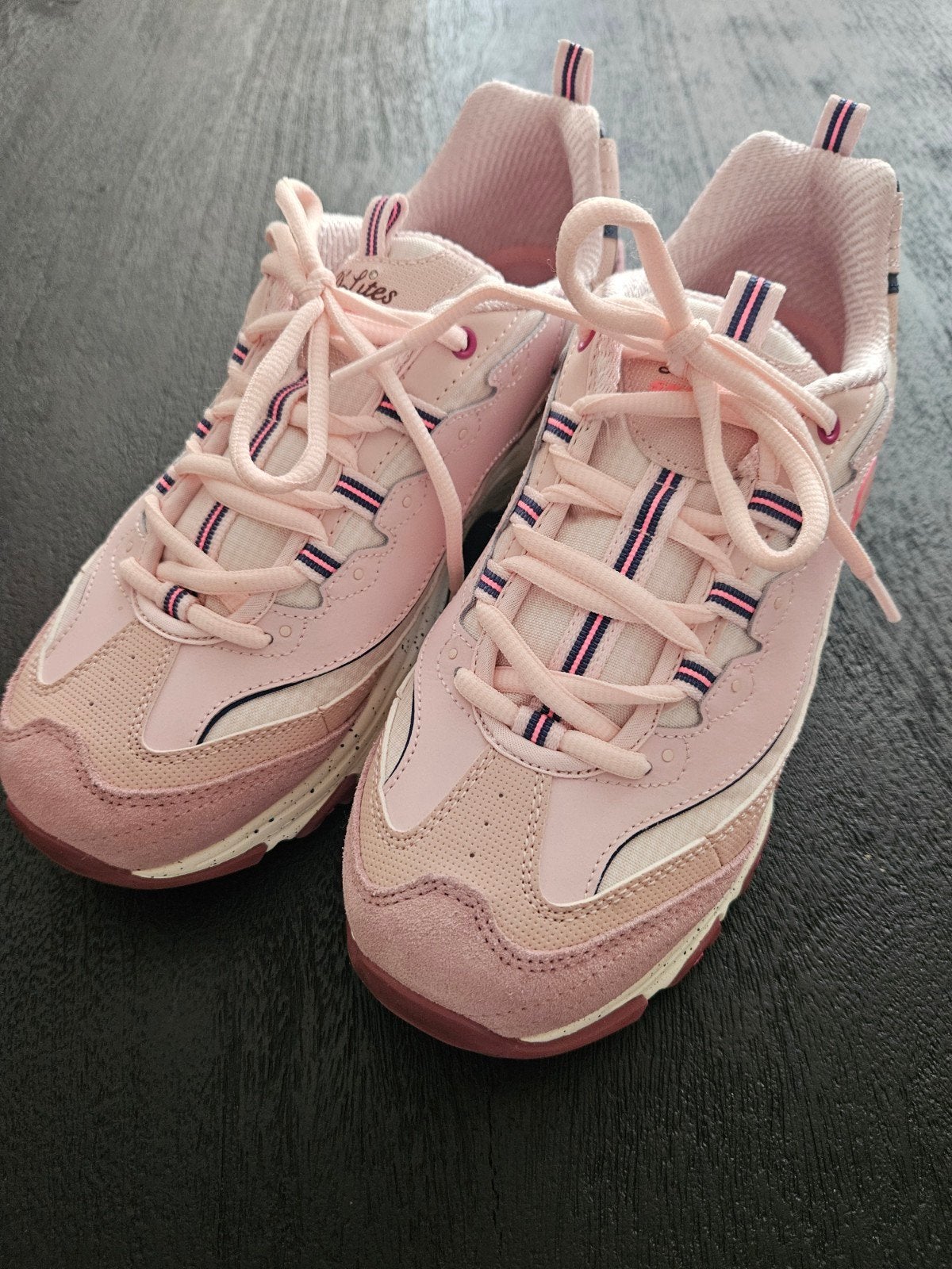 Skechers chunky D'Lites 40, Skechers, Verzenden, Roze, Sneakers of Gympen