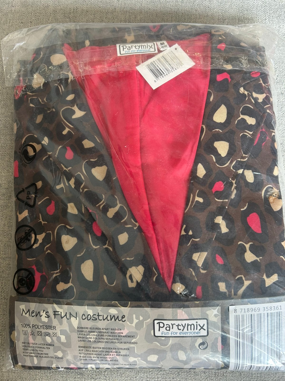 Verkleed pak Men’s Fun Costume, Ophalen of Verzenden, Zo goed als nieuw, Jongen of Meisje