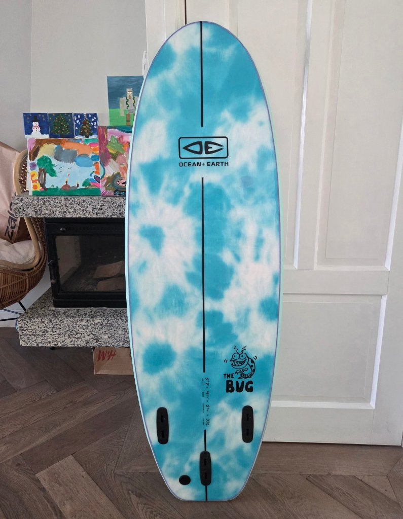 Softboard surfboard The Bug 5'2 (33L) Ocean & Earth | ZGAN, Watersport en Boten, Golfsurfen, Ophalen, Zo goed als nieuw, Shortboard