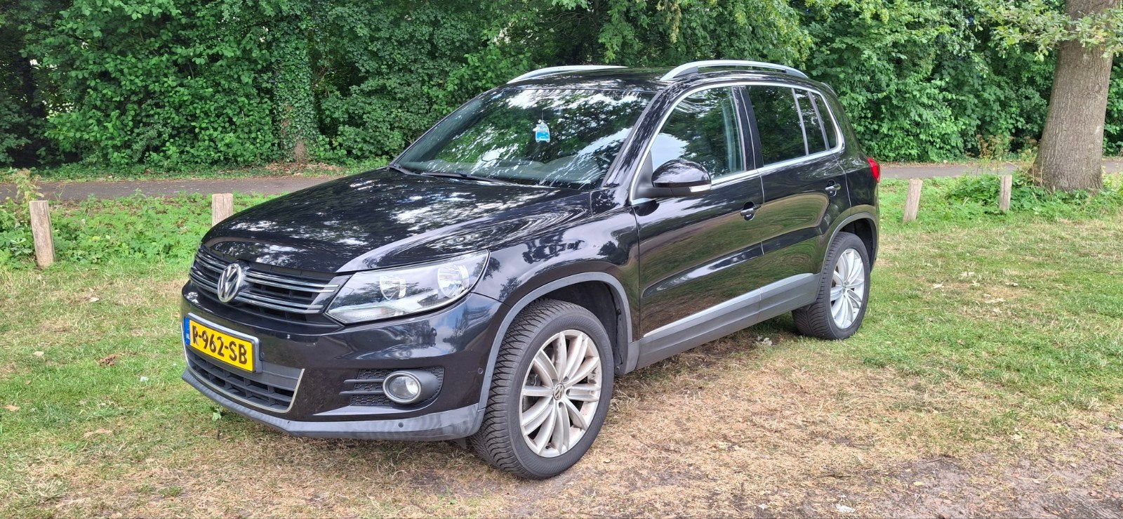 Volkswagen Tiguan 1.4 TSI 118KW 2013 Zwart, Auto's, 13 km/l, 4 cilinders, 2000 kg, 160 pk
