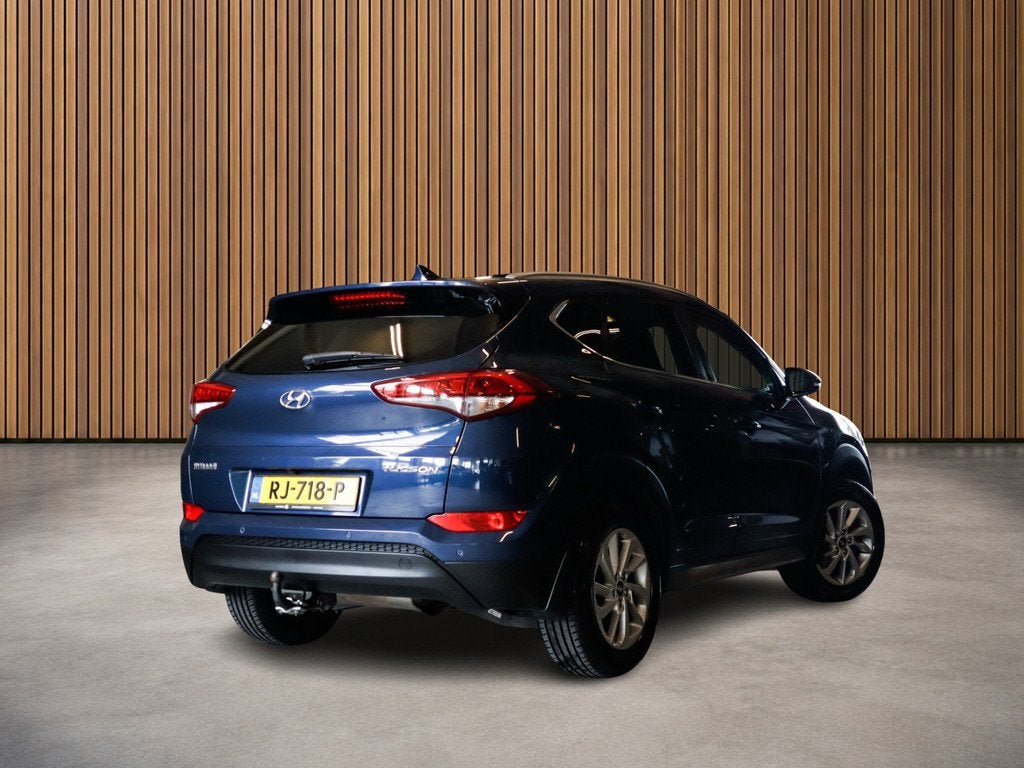 Hyundai Tucson 1.6 GDi Comfort Keurig-Onderh BOVAG-Garantie, Auto's, Keurmerk '100% Onderhouden', 12 maanden, Stof, Gebruikt