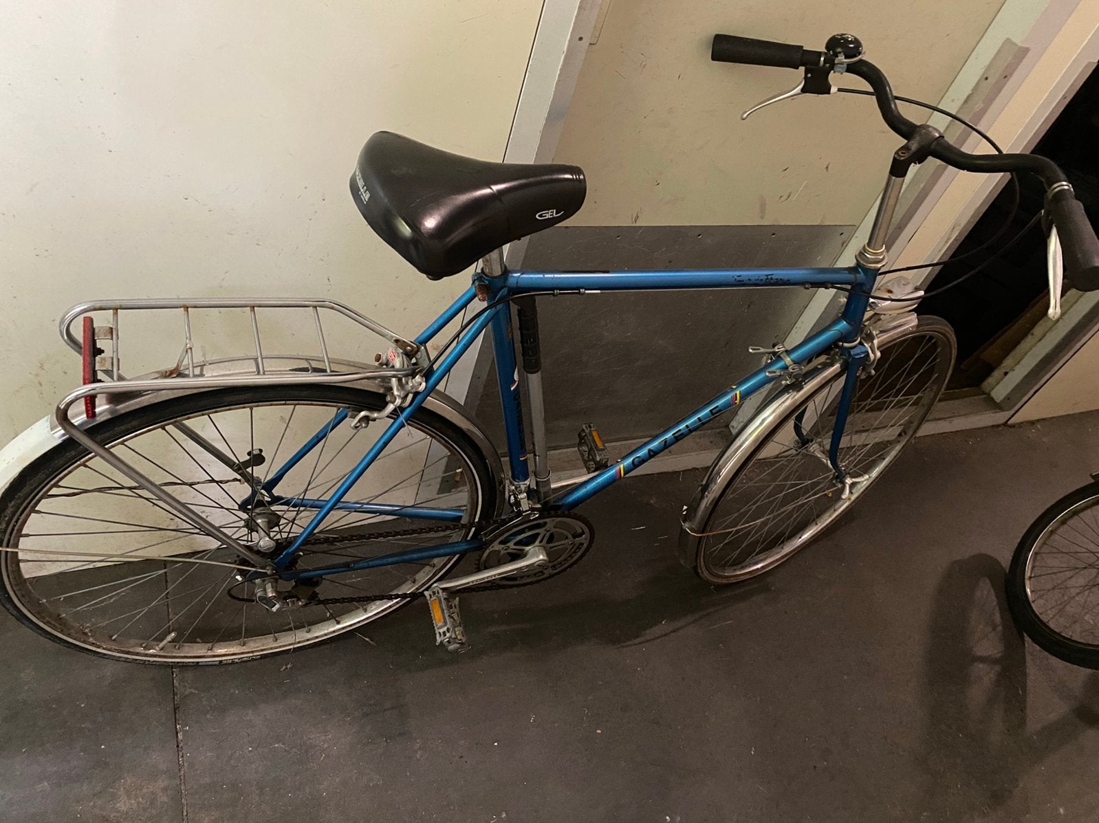 Vintage Gazelle Tour fiets, Ophalen