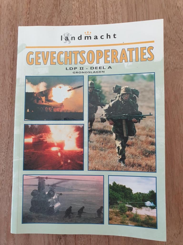 Landmacht Gevechtsoperaties LDP II - Deel A Grondslagen, Gelezen, Koninklijke Landmacht, Ophalen of Verzenden, Landmacht