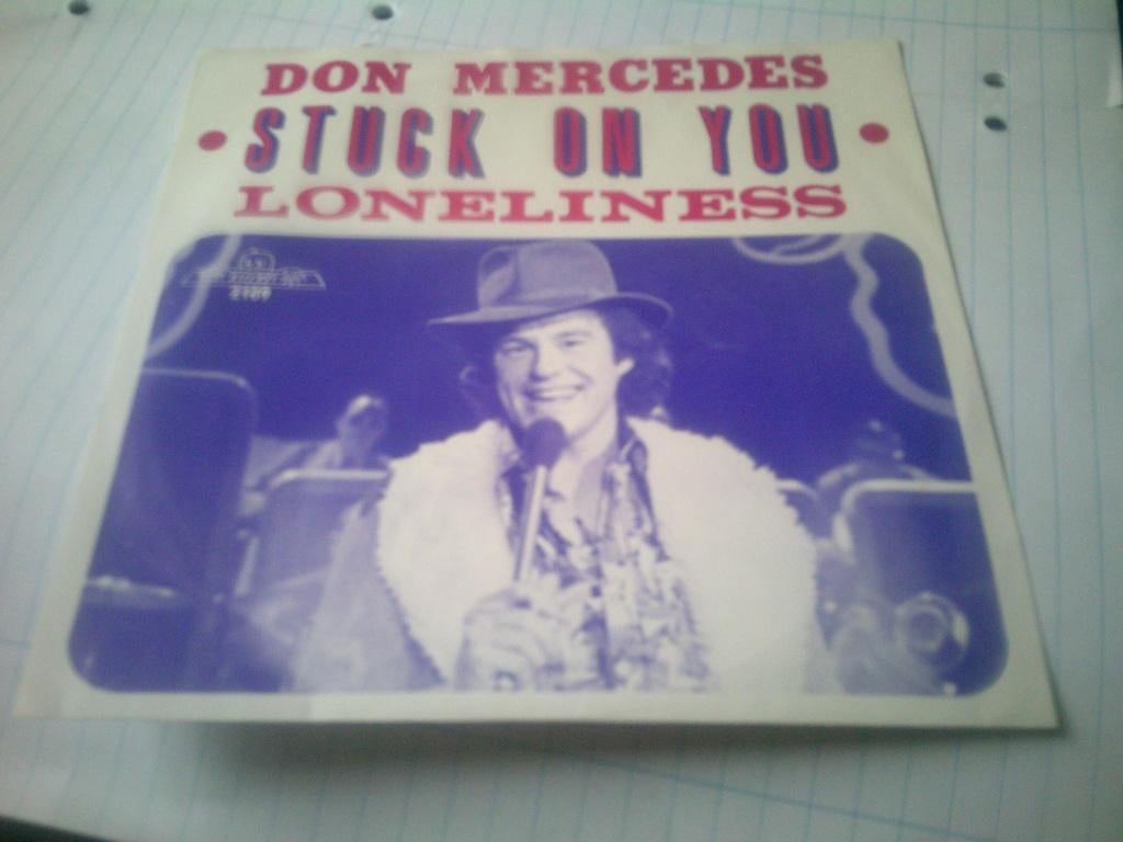 DON MERCEDES STUCK ON YOU - LONELINESS, 7 inch, Ophalen of Verzenden, Levenslied of Smartlap, Fotohoes