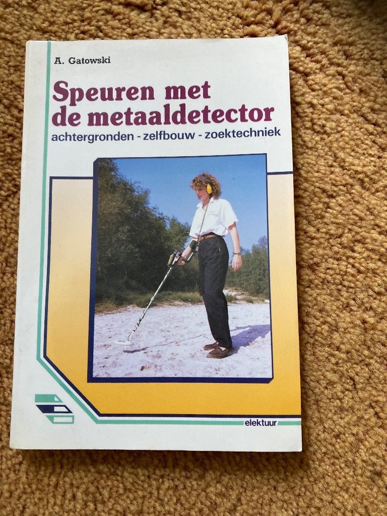 Speuren met een metaaldetector, Ophalen of Verzenden, Zo goed als nieuw, Overige merken, Discriminatie metaaldetectie