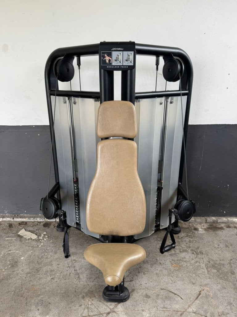 Life Fitness Signature Series Shoulder Press., Gebruikt, -, -, Overige typen