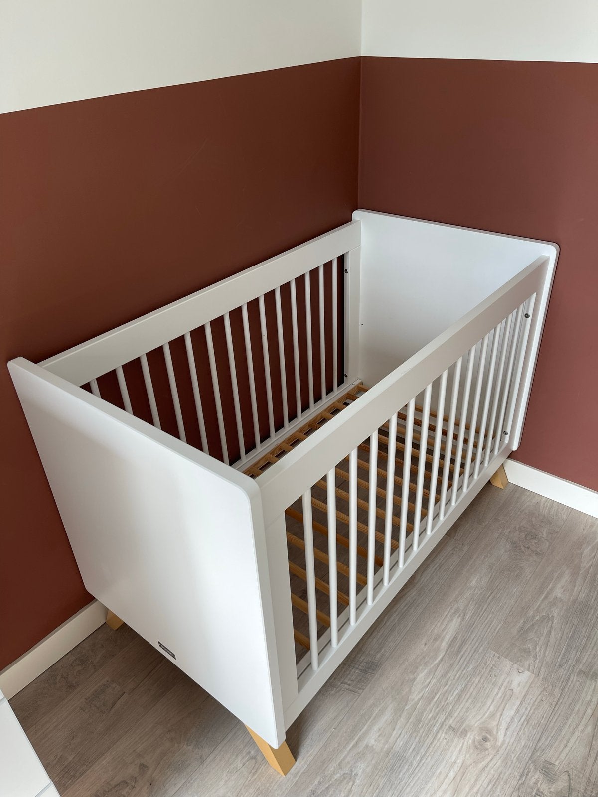 Bopita Lynn ledikant met Aerosleep matras en commode, Ophalen, Gebruikt, Minder dan 140 cm, Minder dan 70 cm