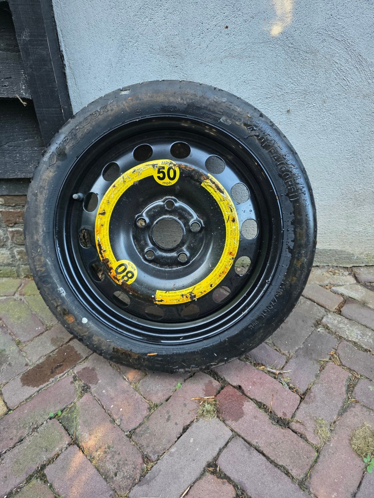 Thuiskomer Volkswagen 5x112, Ophalen, Gebruikt, Banden en Velgen