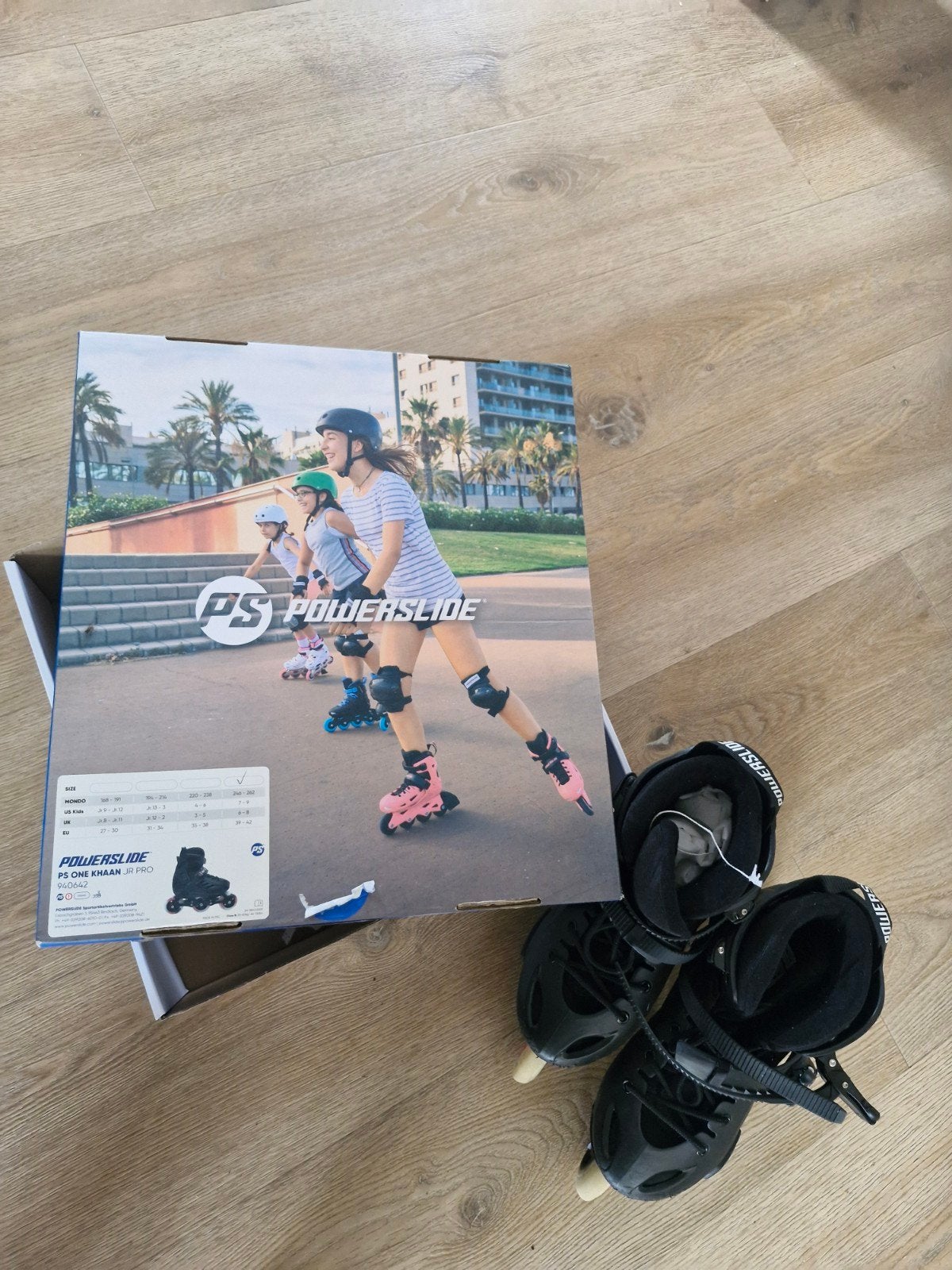 Powerslide PS One Khaan Jr Pro Inline Skates - Maat 39-42, Kinderen, Ophalen of Verzenden, Wielen of Lagers, Powerslide