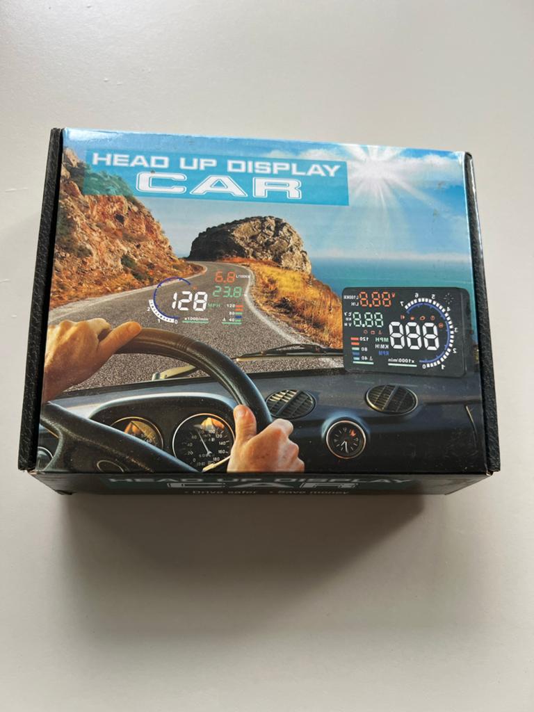 Head Up Display Auto - HUD OBD-II Snelheid & Info, Ophalen